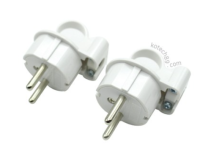 ㄱ자 접지 플러그